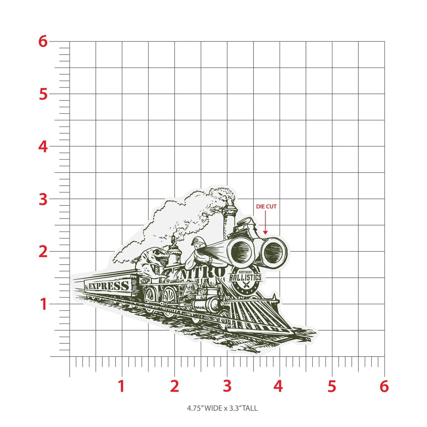Kentucky Ballistics Sticker Bundle #2 - Image 4